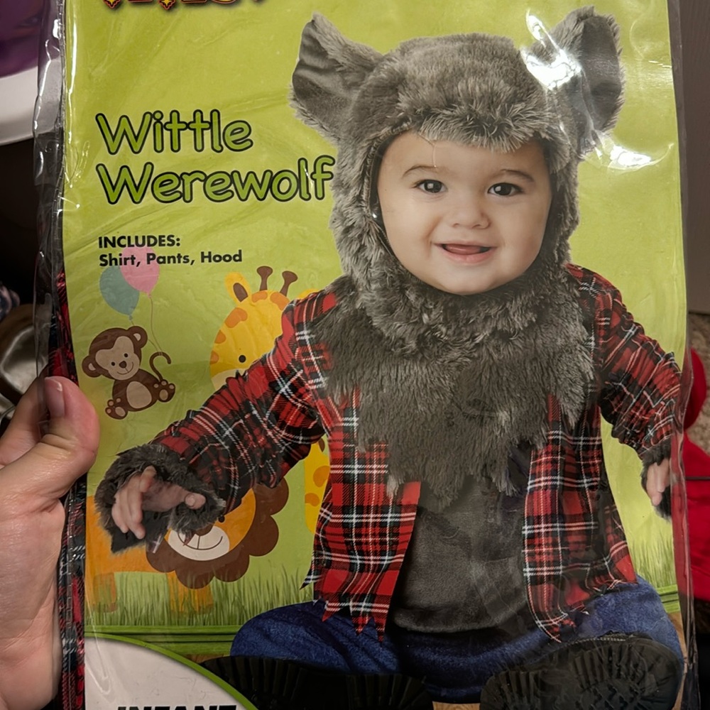 Baby little wolf costume